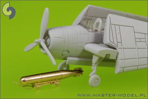 Master SM-350-072 USN Airborne torpedoes Mark 13 (22.4in) with trolleys - early type (10 pcs) – Bild 3