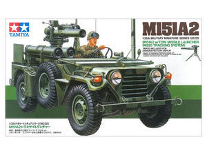 Tamiya 35125 U.S. M151A2 w/TOW Missile Launcher 1/35 – immagine 2