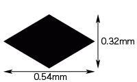 Hasegawa PA21 Modeling Mesh Lozenge Medium – immagine 3
