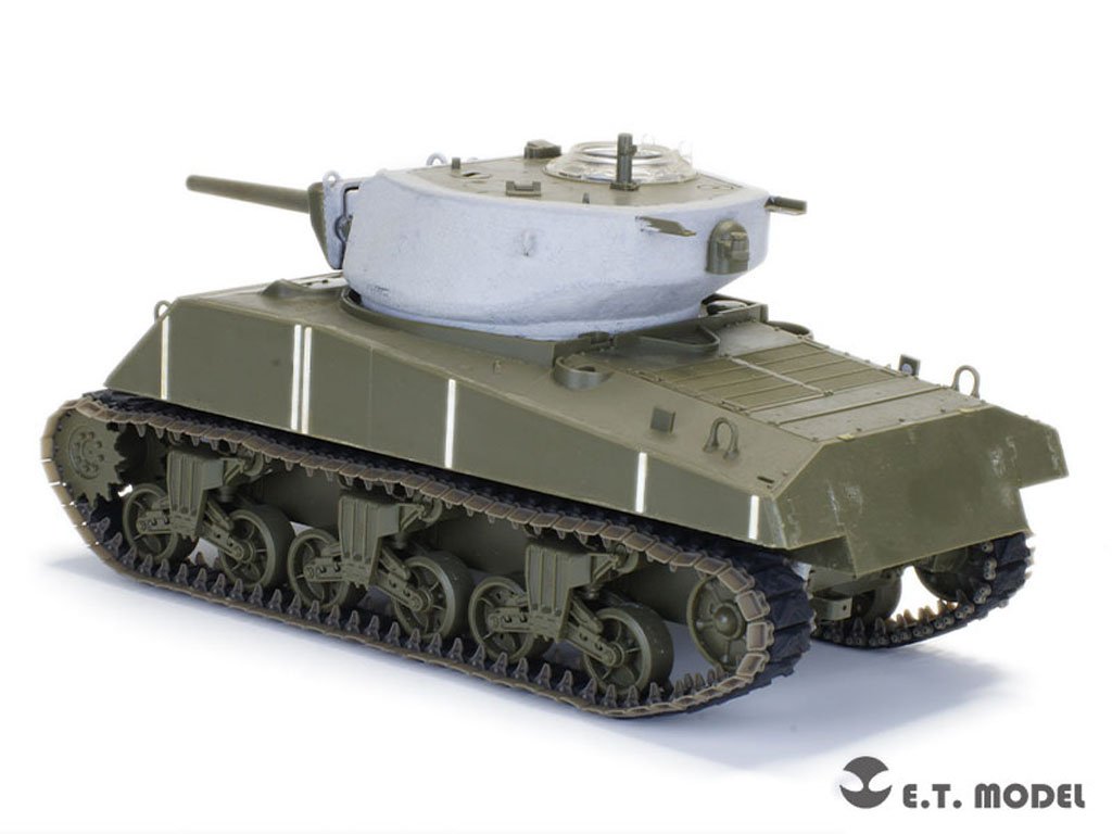 Maquette ET P35-082 Char Sherman M4 T48 de l&amp;#39;armée américaine (Seconde Guerre mondiale) avec bec de canard (Type 1), chenilles fonctionnelles (impression 3D), échelle 1/35 – image 5