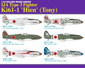 Dragon 5028 IJA Type 3 Fighter Ki61-1 &amp;#39;Hien&amp;#39; (Tony) 1/72 – imagen 3