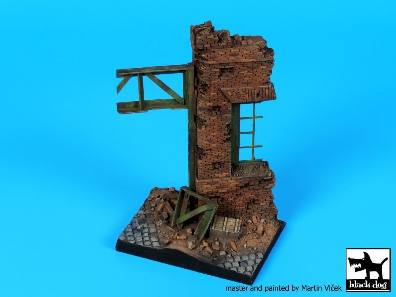 Black Dog D35113 Stalingrad factory ruin base 1/35 – Bild 3