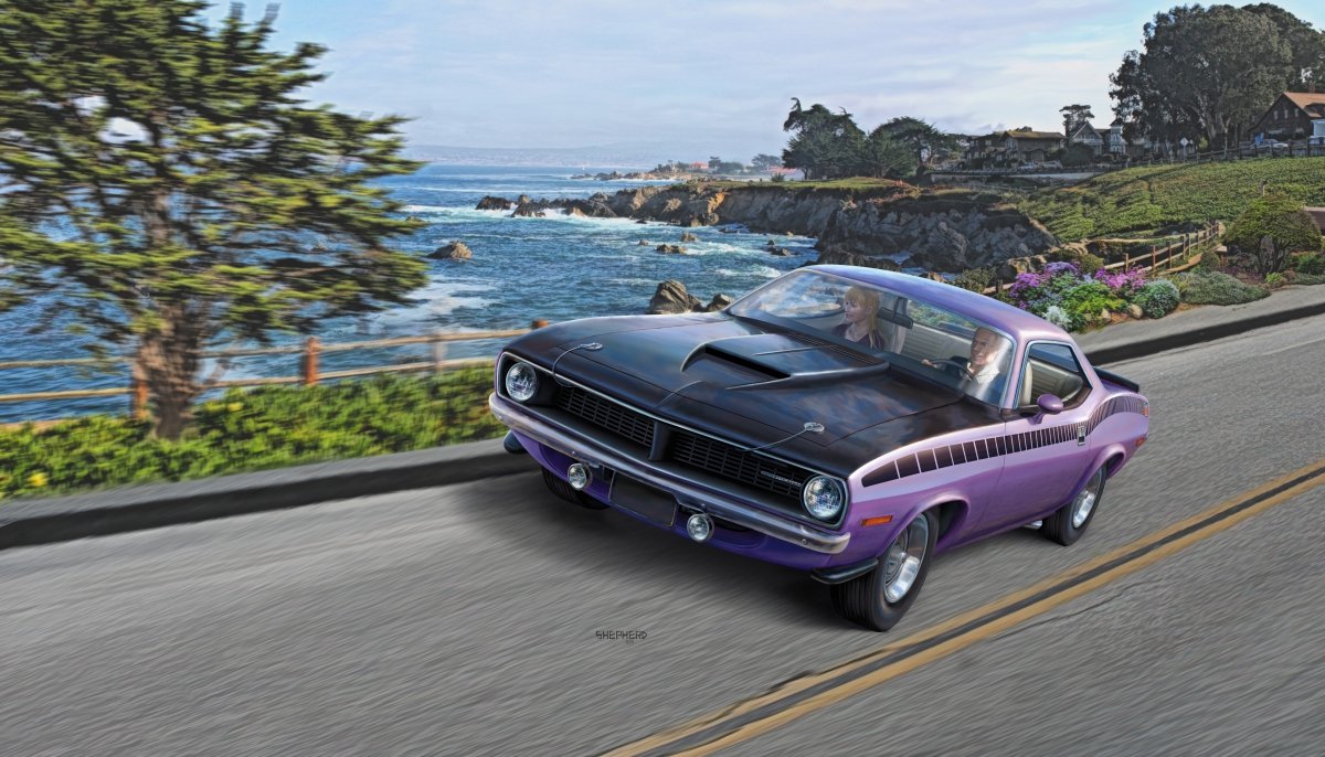 Revell 07664 Plymouth AAR Cuda '70 1/25