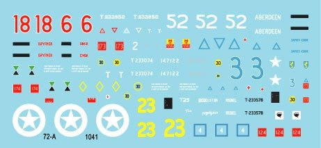 Star Decals 72-A1041 British Shermans. 75th D-Day Special. Sherman Mk I / Mk II / Mk III / Mk I Hybrid 1/72 – Bild 3
