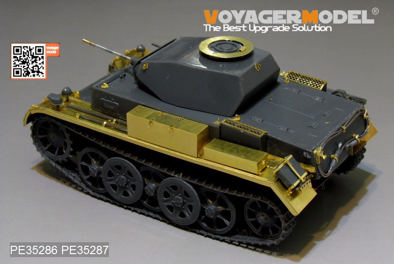 Voyager Model PE35286 WWII German Pz.Kpfw.II Ausf.G(B ver include Gun barrel) for 5M 3500 1/35 – immagine 5