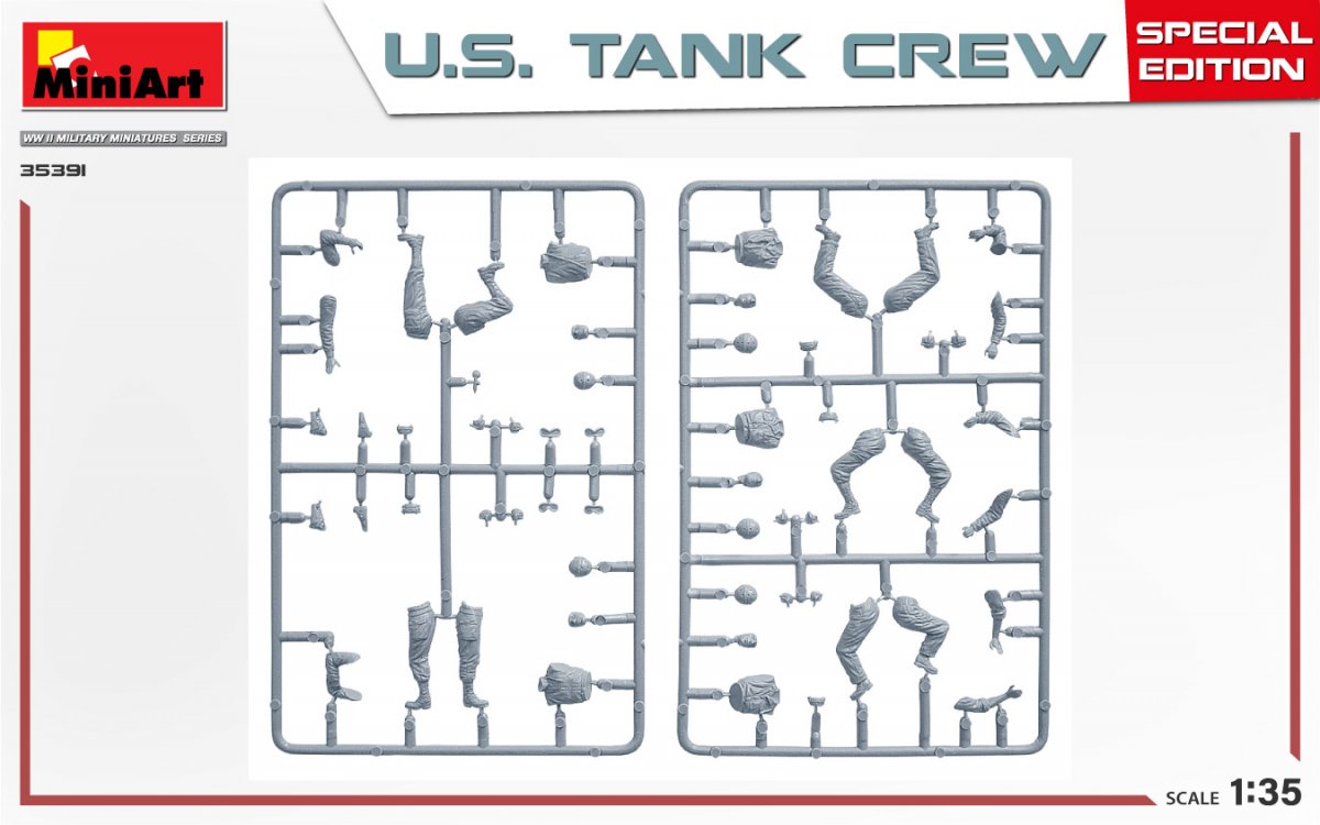 MiniArt 35391 U.S. TANK CREW. SPECIAL EDITION 1/35 – immagine 4