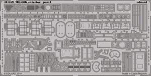 Eduard 48659 MH-60K extérieur 1/48 Italeri