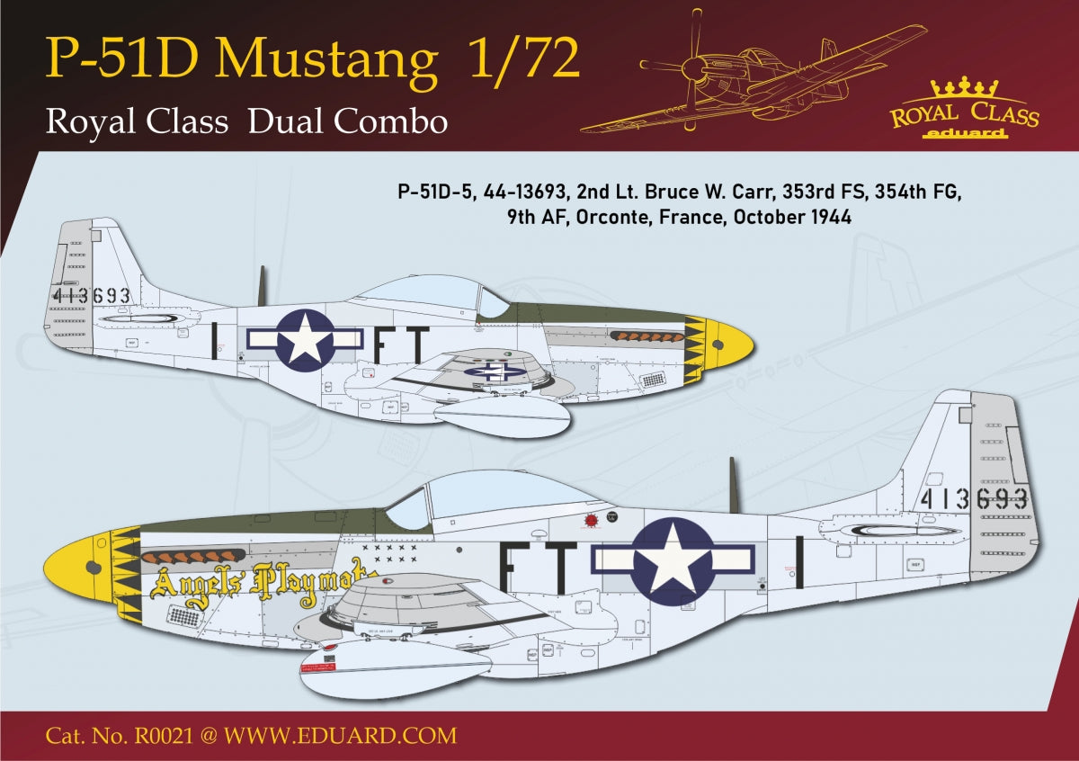 Eduard R0021 P-51D MUSTANG DOUBLE COMBO 1/72 – image 27