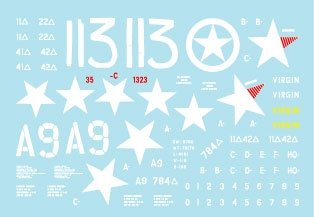 Star Decals 35-C1323 US Armor Mix # 6. M4A3 (75) W Sherman in Europe 1944-45 1/35 – Bild 2