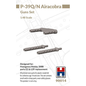 Hobby 2000 90014 P-39Q/N Airacobra Guns Set (for Hasegawa/Hobby 2000) (3D-Printed) 1/48