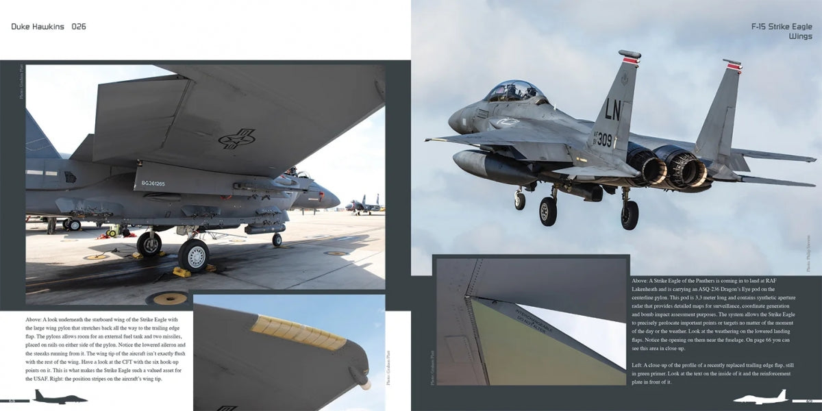 HMH Publications DH-026 Boeing F-15 E/K/SG Strike Eagle - Aircraft in Detail 026 (English Version) – zdjęcie 5