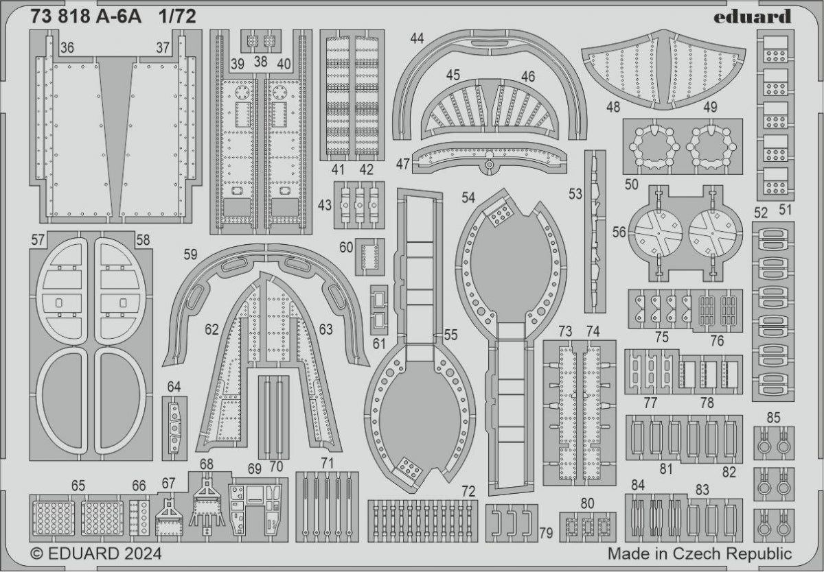 Eduard 73818 A-6A TRUMPETER 1/72 – image 2