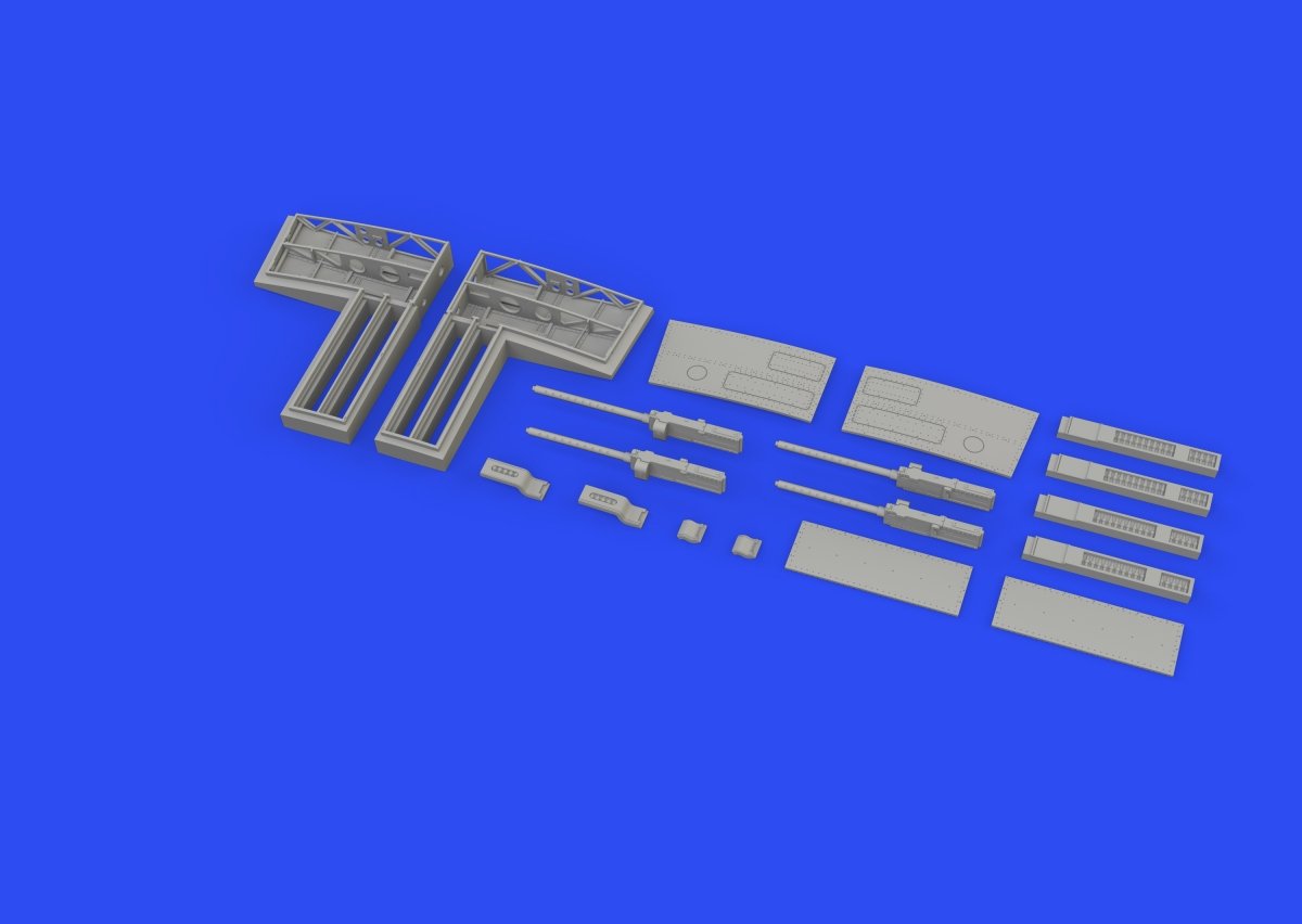 Baies de canons Eduard 648793 F4F-3 IMPRESSION EDUARD 1/48 – image 7