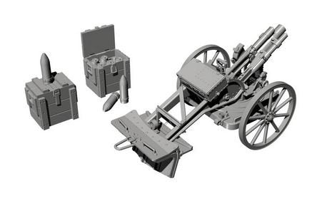 CMK RA059 German WWI 7.58 cm Leichter minenwerfer 1/35