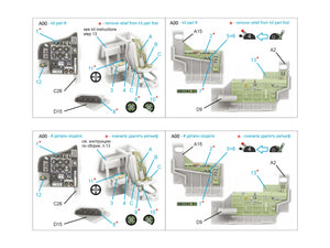 Quinta Studio QD72211 Bristol Blenheim Mk.IV 3D-Printed &amp;amp; colored Interior on decal paper (Airfix) 1/72 – image 11