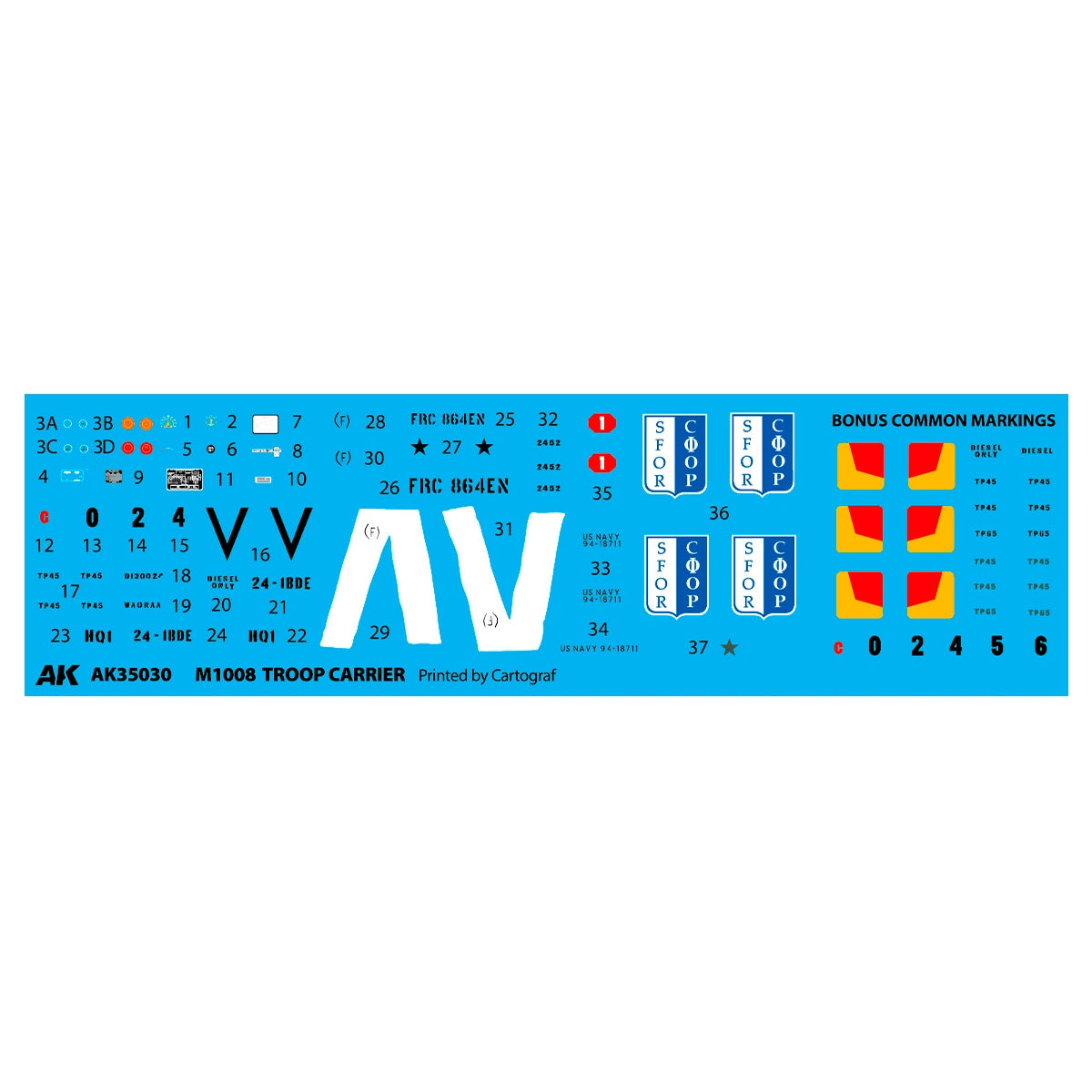 AK Interactive AK35030 M1008 Troop Carrier 1/35 – imagen 11