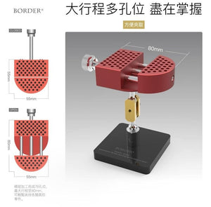 Border Model BD0099 Metal Universal Vise - Red – immagine 2