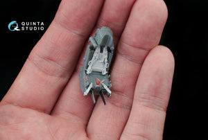 Quinta Studio QD48028 MiG-31BM 3D-Printed &amp;amp; coloured Interior on decal paper (for AMK kit) 1/48 – immagine 5