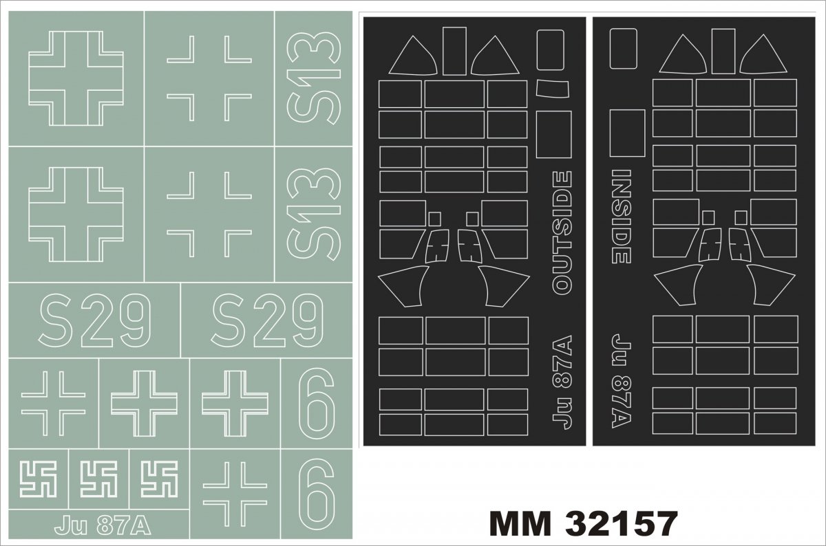 Montex MM32157 Ju-87A TRUMPETER