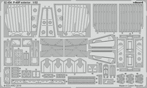 Eduard BIG3398 P-40F 1/32 TRUMPETER – zdjęcie 9