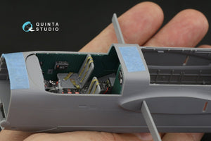Quinta Studio QD48237 B-26K 3D-Printed &amp;amp; colored Interior on decal paper (ICM) 1/48 – image 8