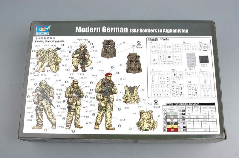 Trumpeter 00421 Modern German ISAF Soldiers in Afghanistan 1/35 – image 2