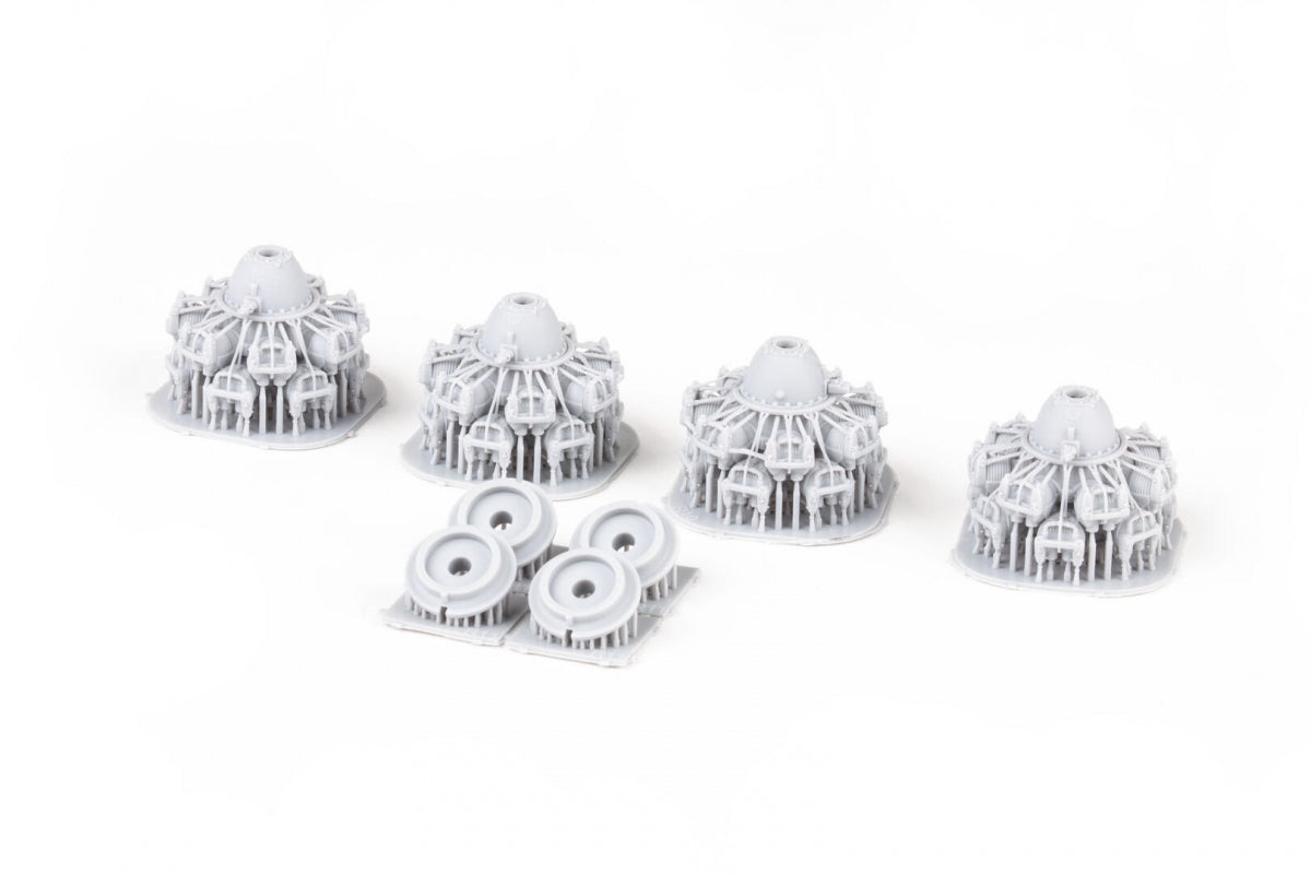 Eduard 6481111 B-24D engines PRINT HOBBY BOSS 1/48 – zdjęcie 4