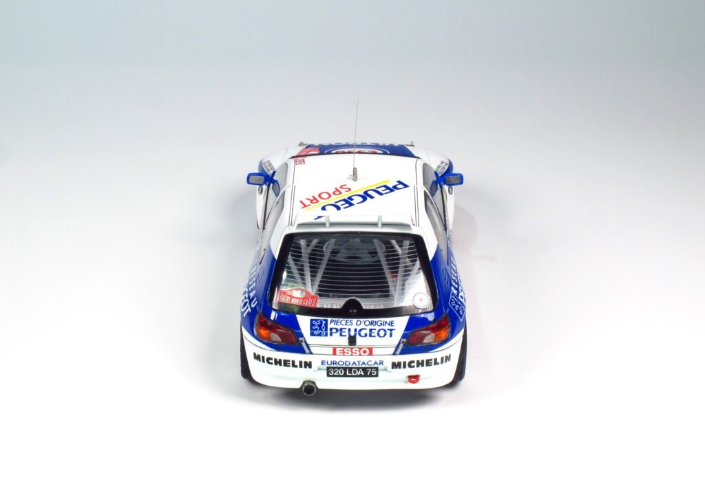 NuNu PN24009 Peugeot 306 MAXi ’96 MONTE CARLO RALLY 1/24 – Bild 8