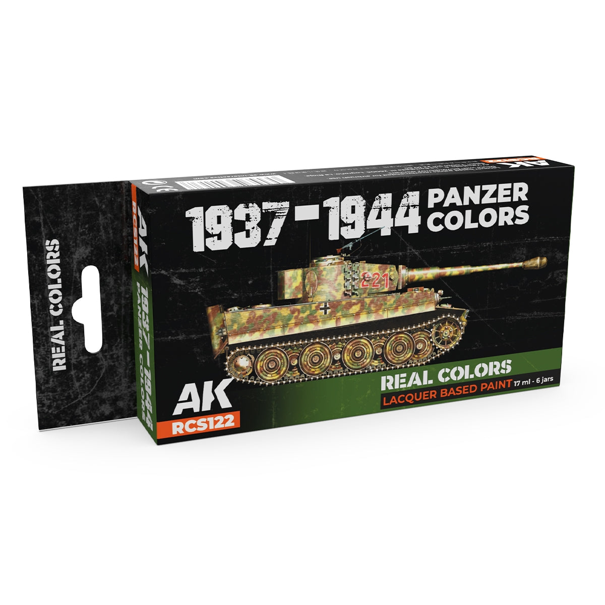 AK Interactive RCS122 1937-1944 Couleurs Panzer 6x17ml