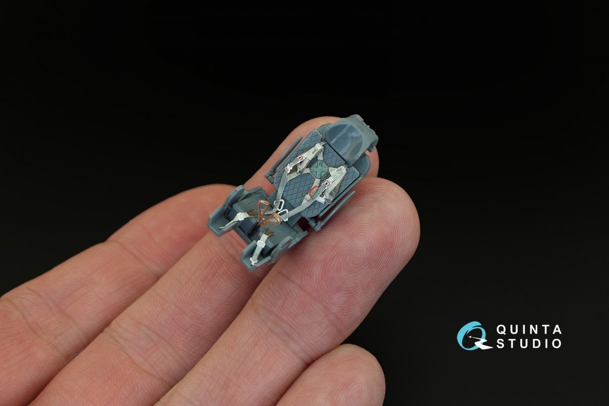 Quinta Studio QD48002 Yak-1 (early production) 3D-Printed &amp;amp; coloured Interior on decal paper (for all kits) 1/48 – zdjęcie 7