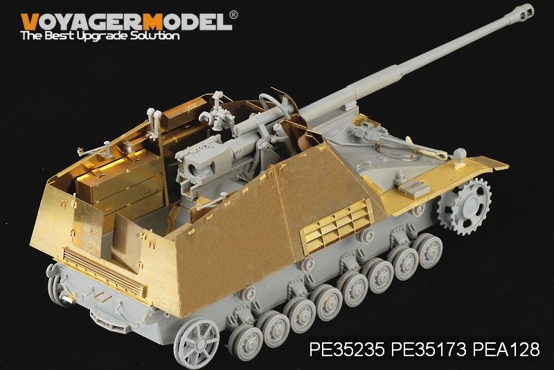 Voyager modèle PE35173 seconde guerre mondiale Nashorn / Hornisse / Hummel ailes et sol pour DRAGON 6150/6165/6166/6204/6314 1/35 – image 3