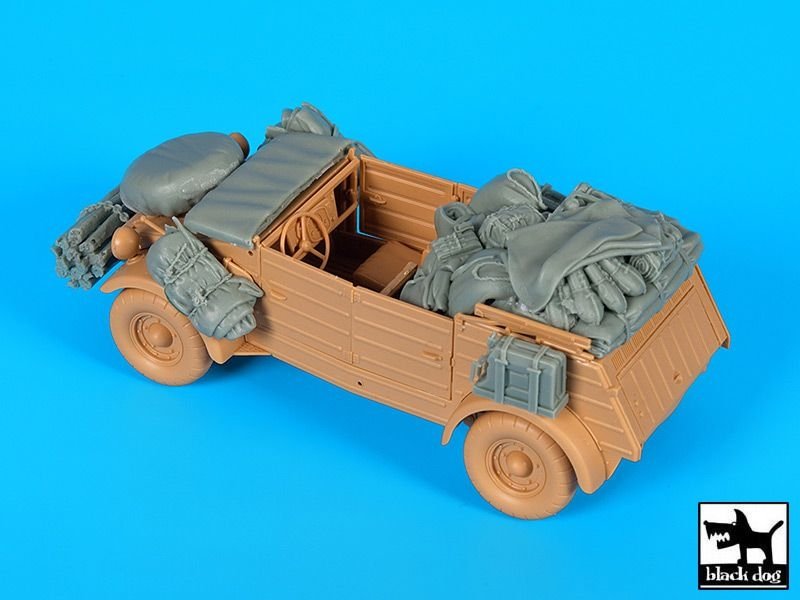 Black Dog T35219 Kübelwagen Africa Corps accessories set 1/35 – zdjęcie 2
