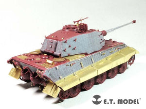 E.T. Model E35-259 WWII German KING TIGER（Henschel Turret）Basic (For MENG Kit) 1/35 – imagen 3
