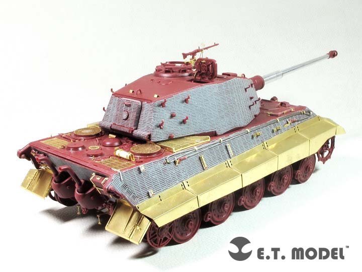 E.T. Model E35-259 WWII German KING TIGER（Henschel Turret）Basic (For MENG Kit) 1/35 – imagen 3