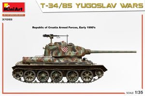 MiniArt 37093 T-34/85 YUGOSLAV WARS 1/35 – image 5
