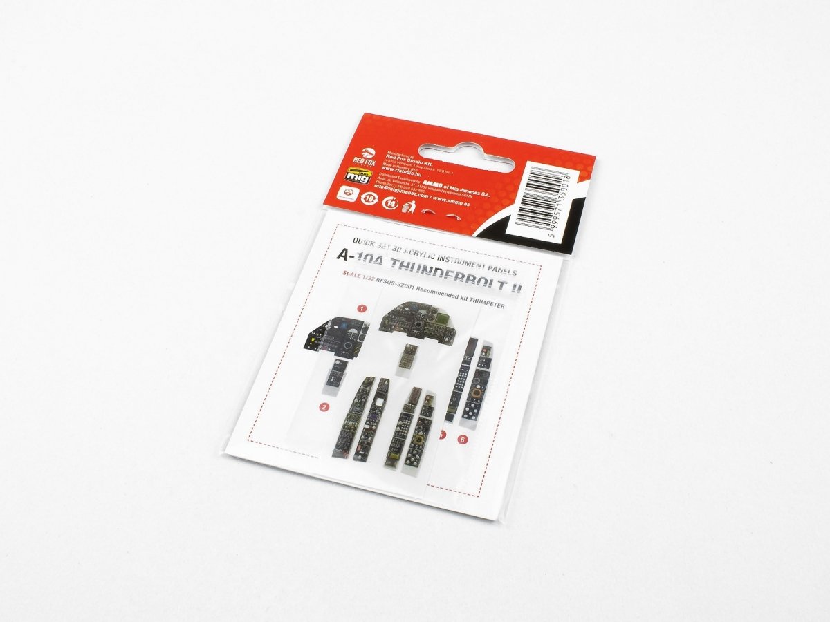 Red Fox Studio QS-32001 A-10A Thunderbolt II Trumpeter 1/32 – Bild 2
