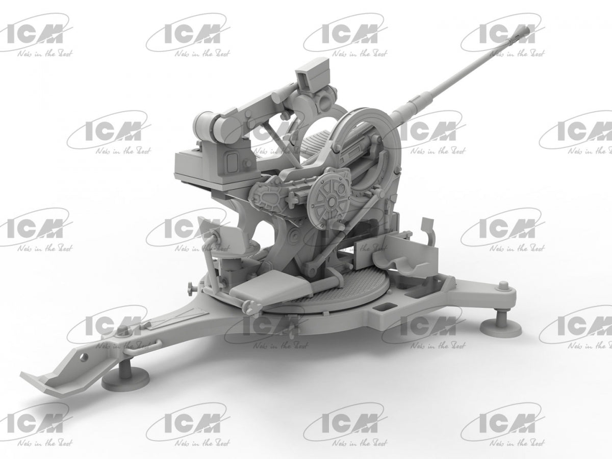 ICM 35717 Flak 38 WWII German AA Gun 1/35 – immagine 7