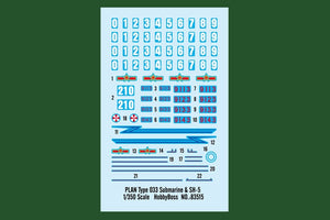 Hobby Boss 83515 PLA Navy Type 033 Romeo Class 1/350 – zdjęcie 3