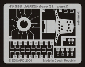 Eduard 49358 A6M2b Zero type 21 1/48 Hasegawa – immagine 3