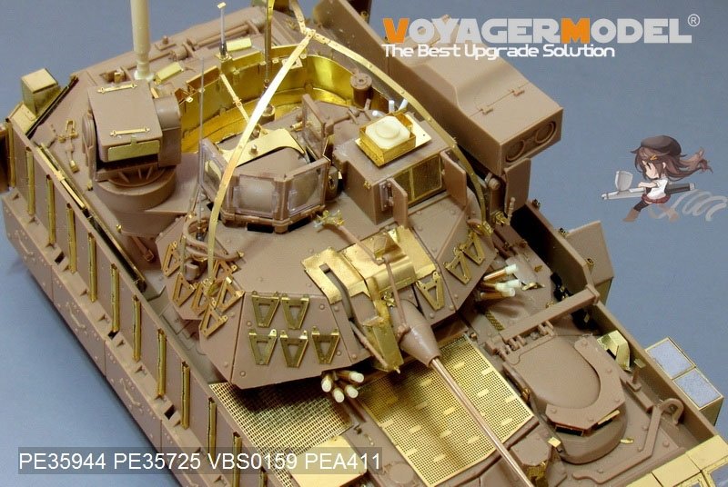 Voyager Model PE35944 Modern US Army M3A3 BRADLEY CFV Basic For KINETIC K61014/ OROCHI IM001 IM002 1/35 – immagine 14