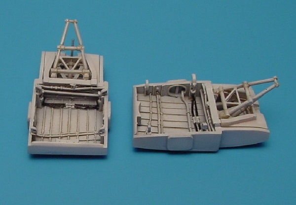Baie de train d&amp;#39;atterrissage Aires 7097 A-1H SKYRAIDER 1/72 Hasegawa