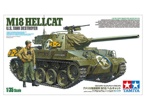 Tamiya 35376 U.S. Tank Destroyer M18 Hellcat 1/35 – immagine 2