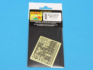 Aber 35A121 Soft cars, trucks wipers &amp;amp; mirrors WWII period 1/35 – immagine 4