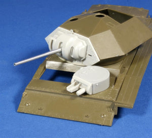 Panzer Art RE35-178 Mantlet &amp;amp; MG turret for Crusader I/II tanks 1/35 – imagen 2