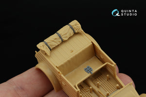 Quinta Studio QD+48546 Kubelwagen Type 82 3D-Printed &amp;amp; coloured Interior on decal paper (Tamiya) (with 3D-printed resin parts) 1/48 – imagen 10