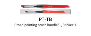 DSPIAE PT-TB Phoenix Plume Interchangeable Broad Painting Brush Handle / Phoenix Plume Wymienny szeroki uchwyt pędzla malarskiego – Bild 2