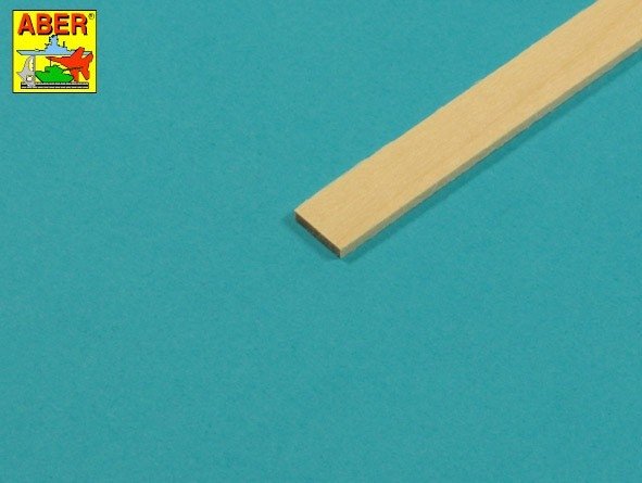 Aber WL 2x10 Listwy drewniane z lipy 2 x 10 x 245mm x 7 szt – Bild 3