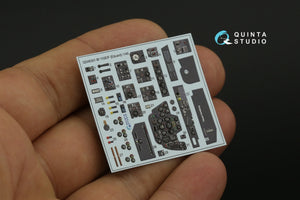 Quinta Studio QD48301 Bf 110E/F 3D-Printed &amp;amp; coloured Interior on decal paper (Eduard) 1/48 – zdjęcie 12