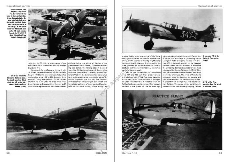 Kagero 3036 Curtiss P-40 vol. Je FR – image 4