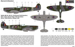 Kovozavody Prostejov CLK0006 Spitfire IXc Johnny Plagis 1/72 – image 2